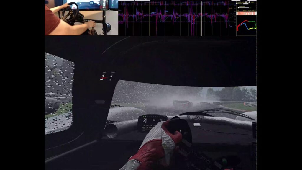 RTX 3090 with Reverb G2 VR Motion Sim | First Drive AMS2 in the Rain